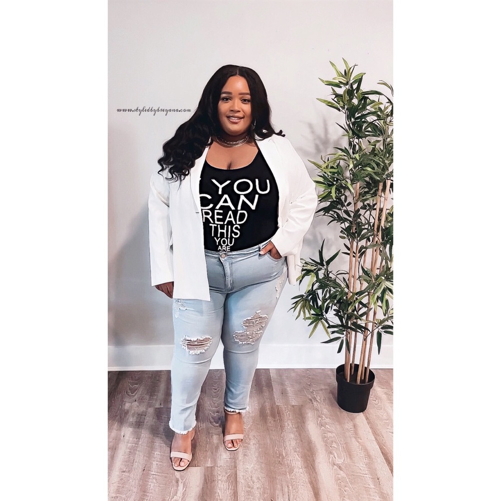 If You Can Read This Swimsuit/Bodysuit